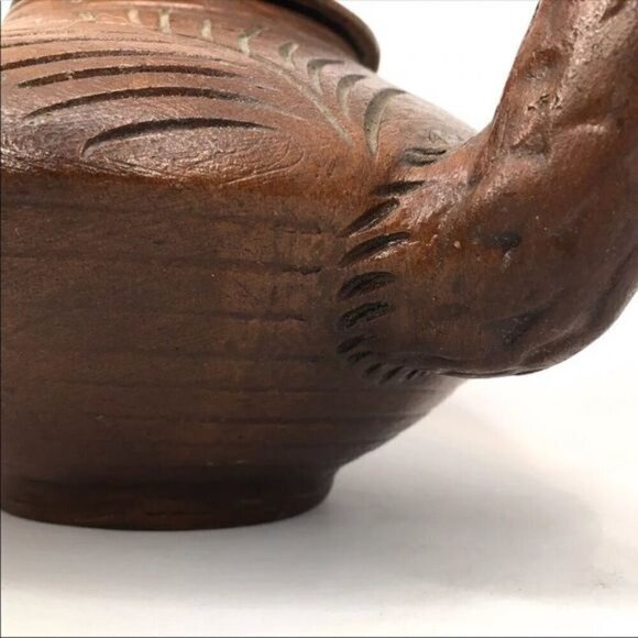 Handmade Yixing Zisha Clay Teapot Snake Spout - Picture 5 of 12